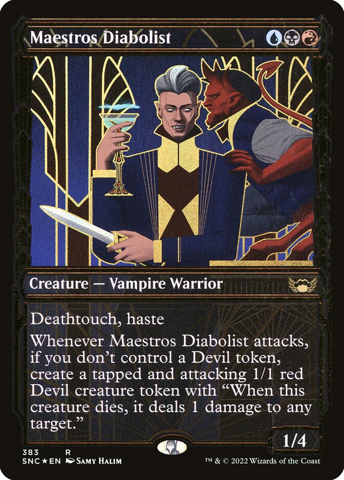 Maestros Diabolist (383) - Streets of New Capenna (SNC)