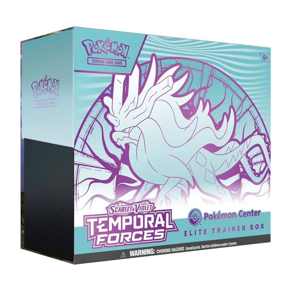 Temporal Forces Pokemon Center Elite Trainer Box (Exclusive) [Walking Wake] - SV05: Temporal Forces (TEF)