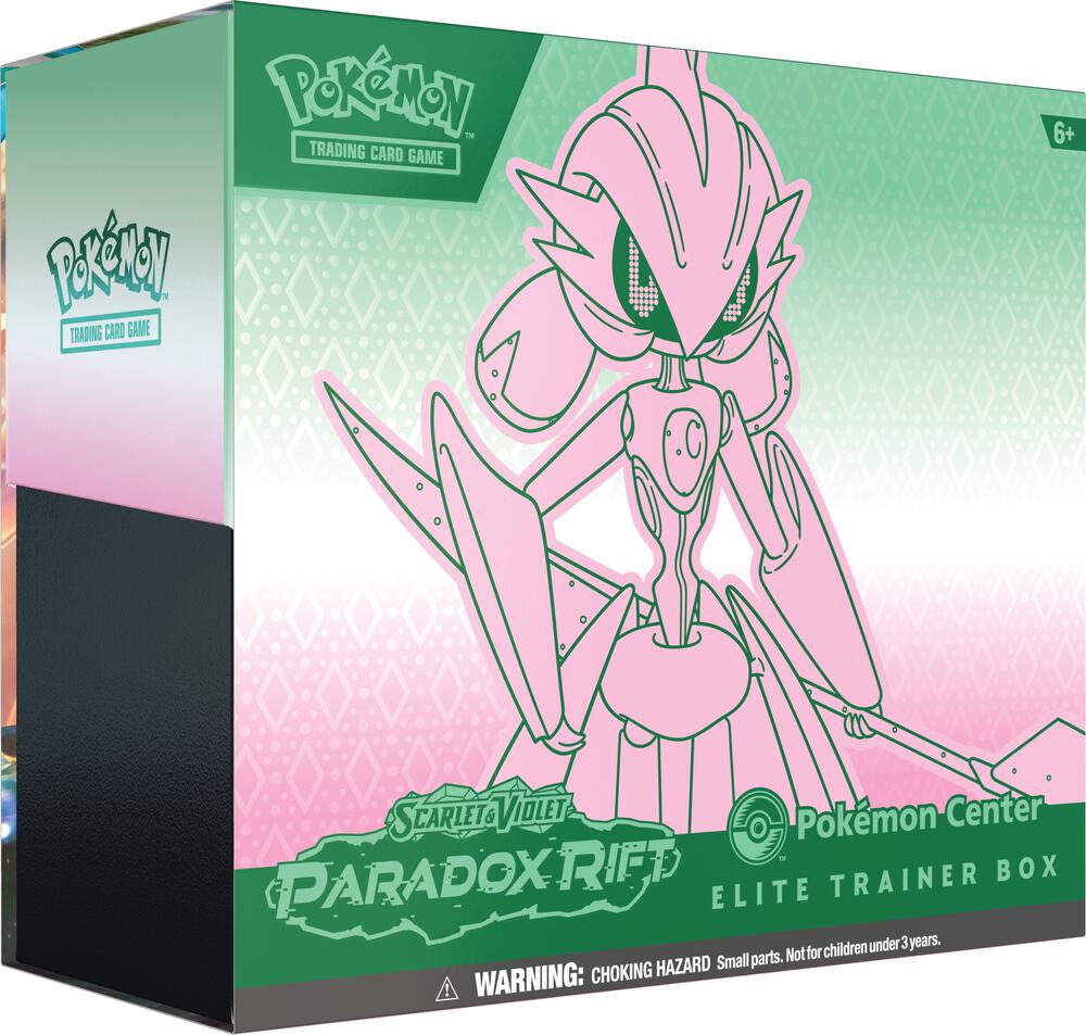 Paradox Rift Pokemon Center Elite Trainer Box (Exclusive) [Iron Valiant] - SV04: Paradox Rift (PAR)