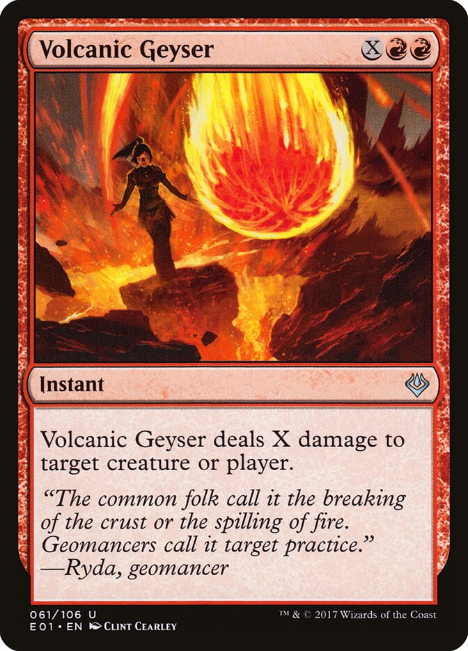 Volcanic Geyser (61) - Archenemy: Nicol Bolas (E01)
