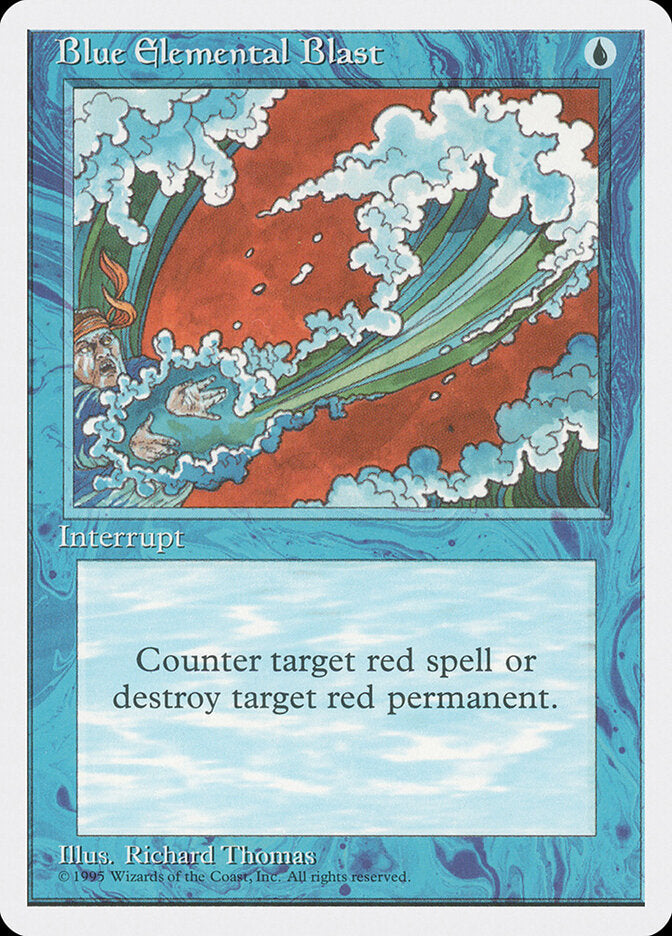 Blue Elemental Blast (63) - Fourth Edition (4ED)