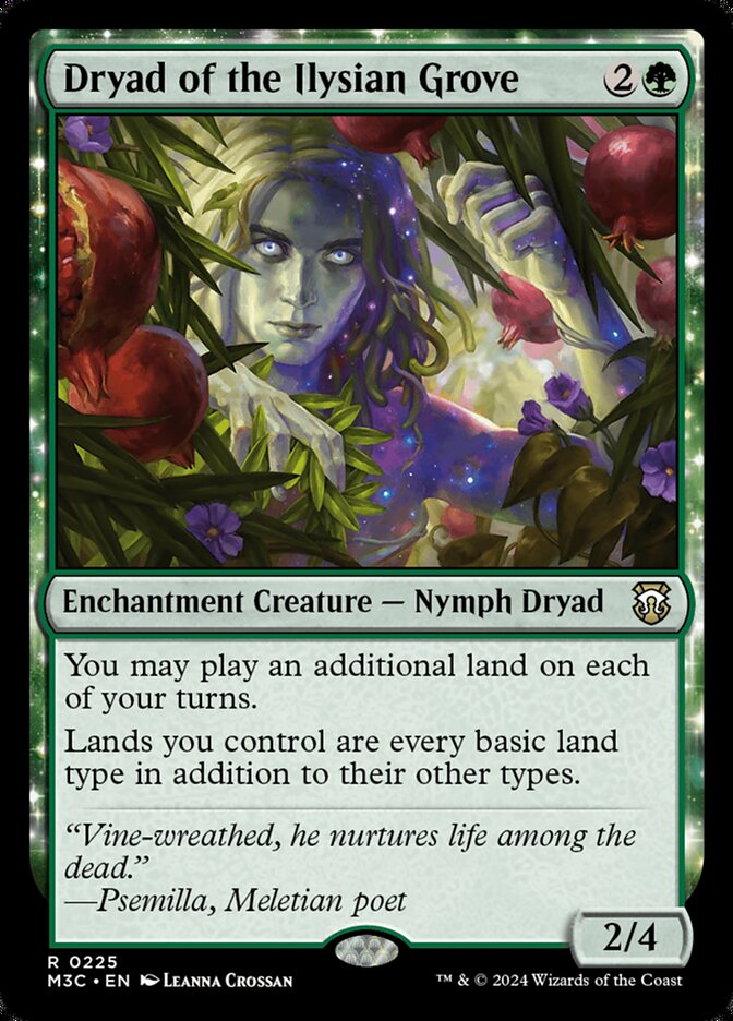 Dryad of the Ilysian Grove (225) - Modern Horizons 3 Commander (M3C)