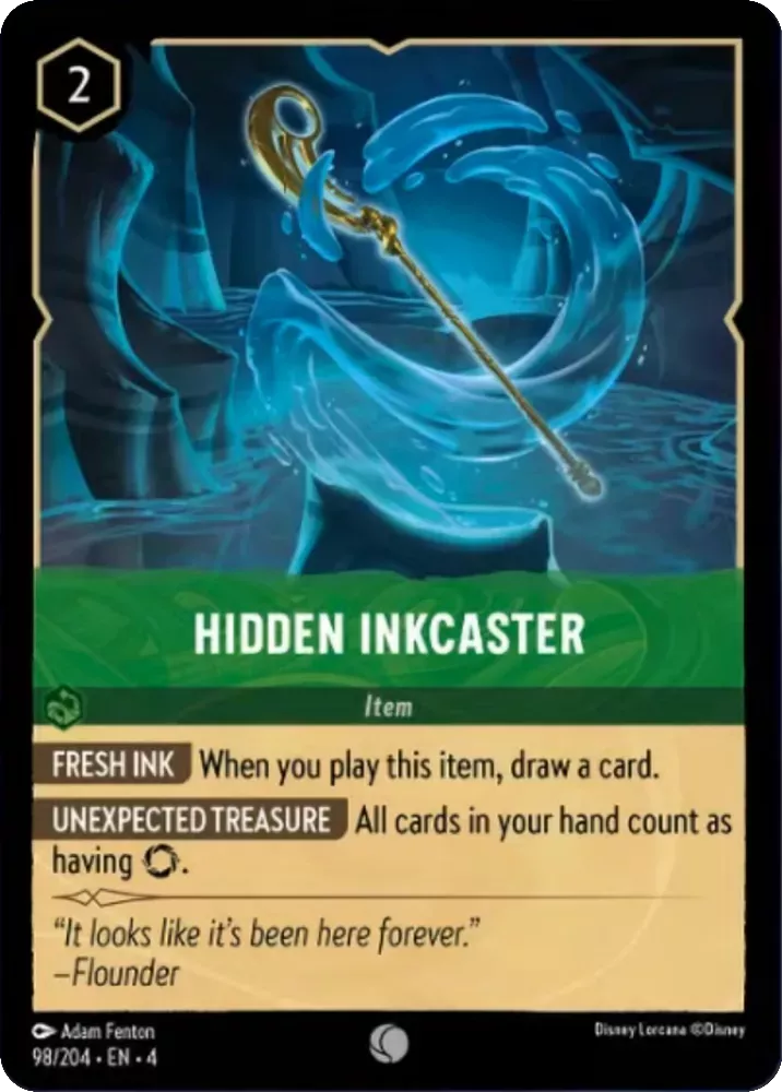 Hidden Inkcaster - [Foil] Ursula's Return (4)