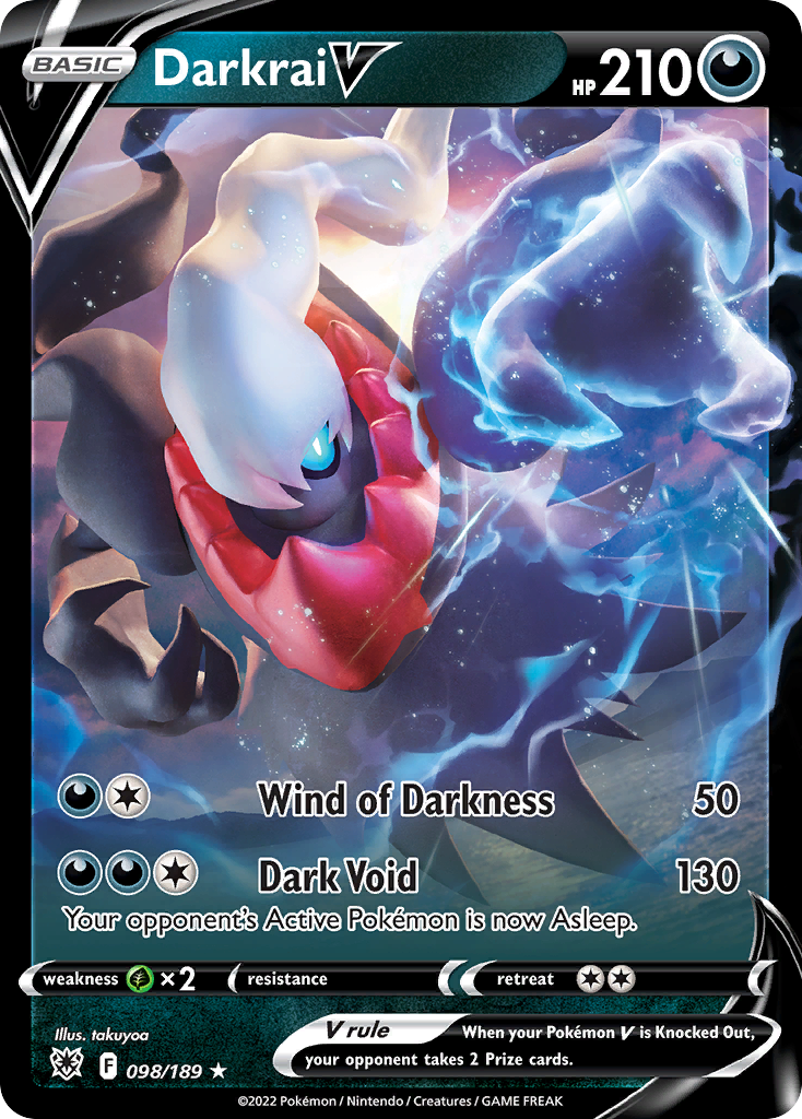 Darkrai V (98/189) - [Holo Foil] Astral Radiance (ASR)