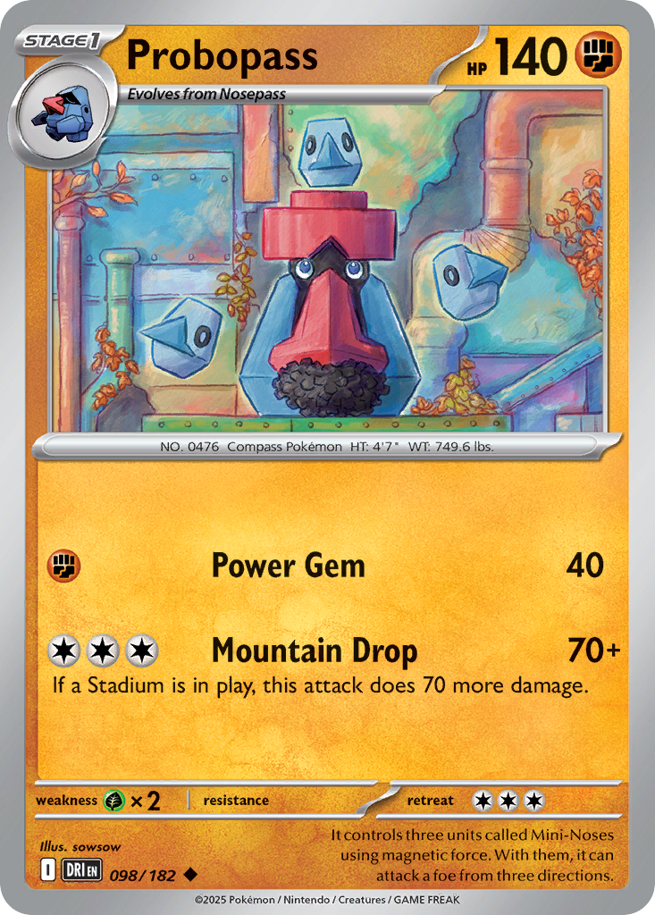 Probopass (98/182) - Destined Rivals (DRI)