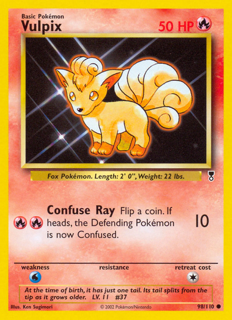 Vulpix (98/110) - [Reverse Holo] Legendary Collection (LC)