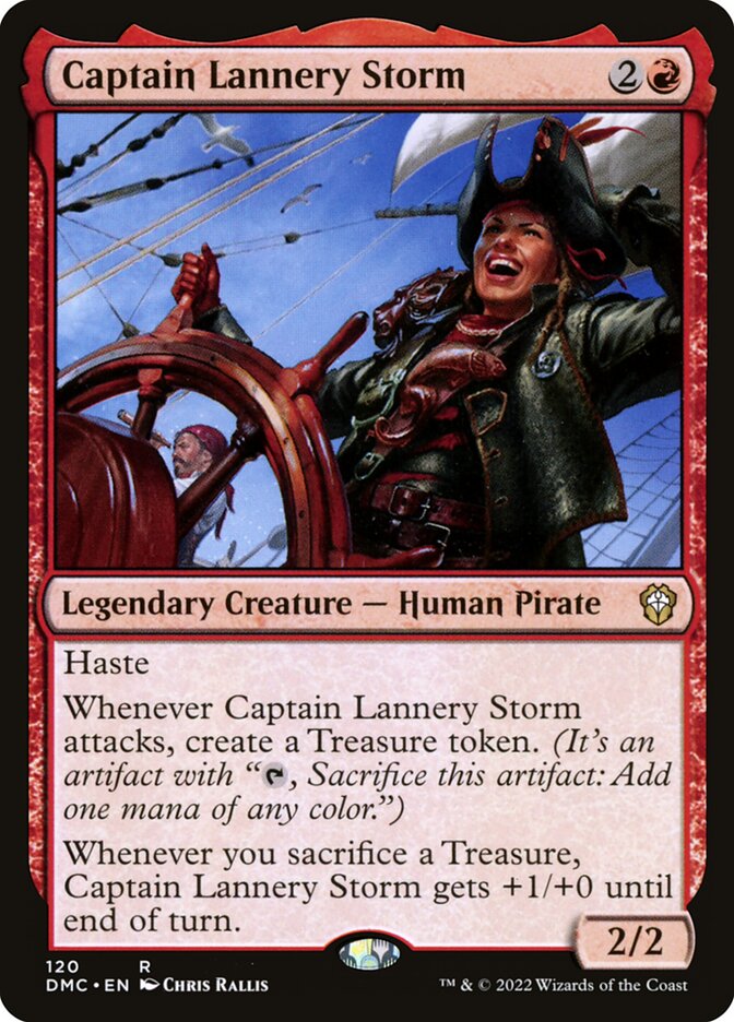 Captain Lannery Storm (120) - Dominaria United Commander (DMC)