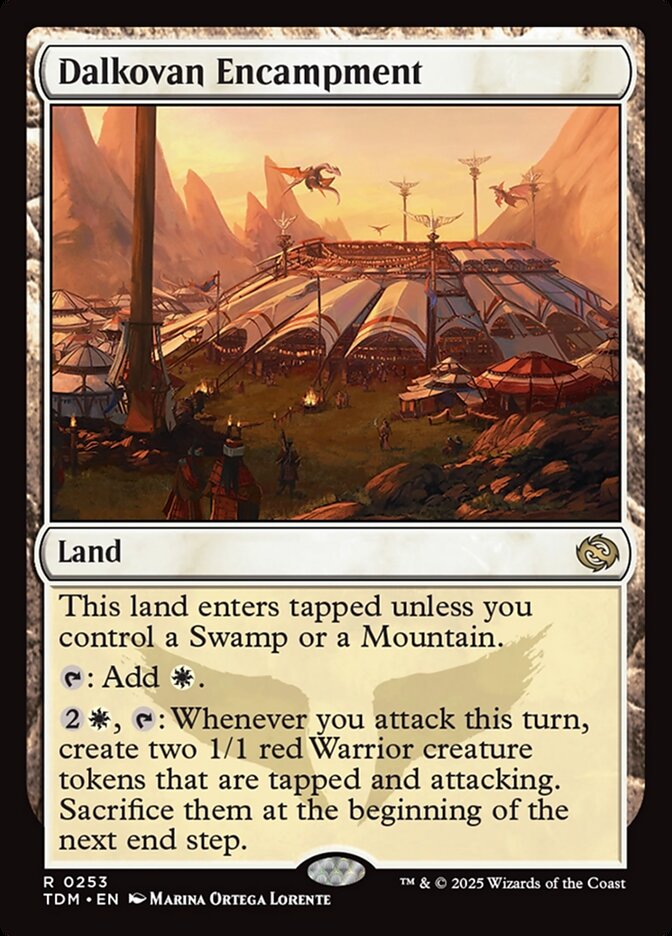 Dalkovan Encampment (253) - Tarkir: Dragonstorm (TDM)