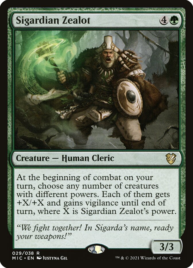 Sigardian Zealot (29) - Midnight Hunt Commander (MIC)