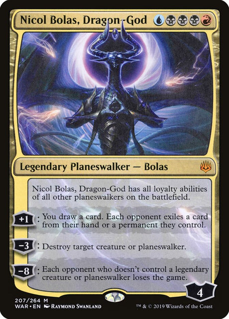 Nicol Bolas, Dragon-God (207) - War of the Spark (WAR)