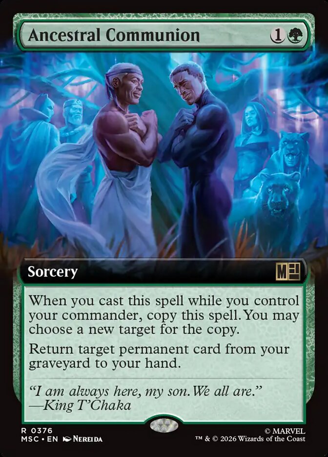 Ancestral Communion (376) - Marvel Super Heroes Commander (MSC)