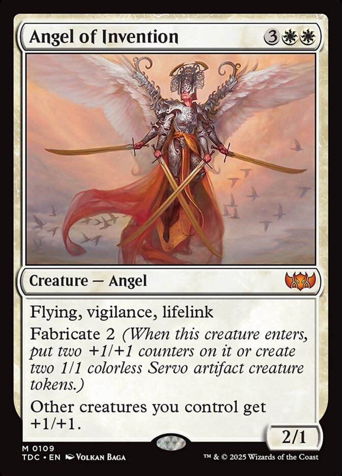 Angel of Invention (109) - Tarkir: Dragonstorm Commander (TDC)