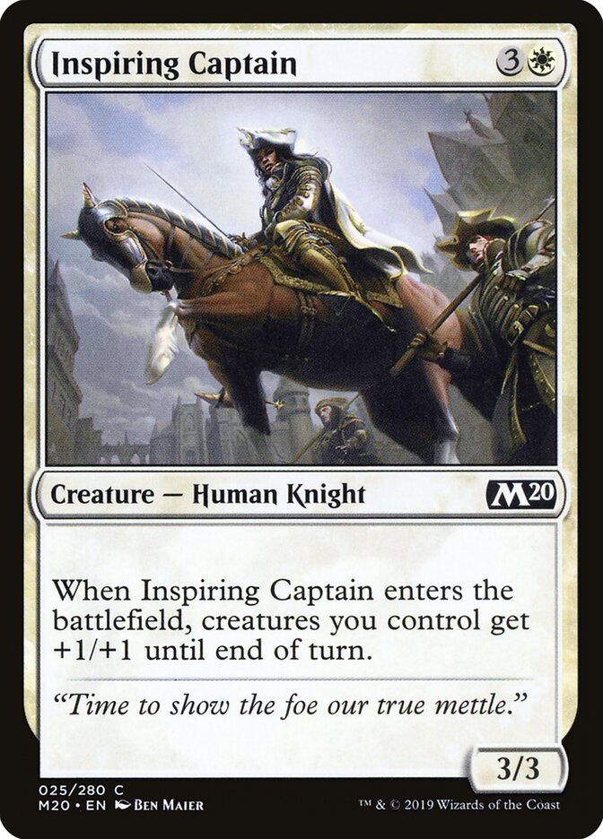 Inspiring Captain (25) - Core Set 2020 (M20)