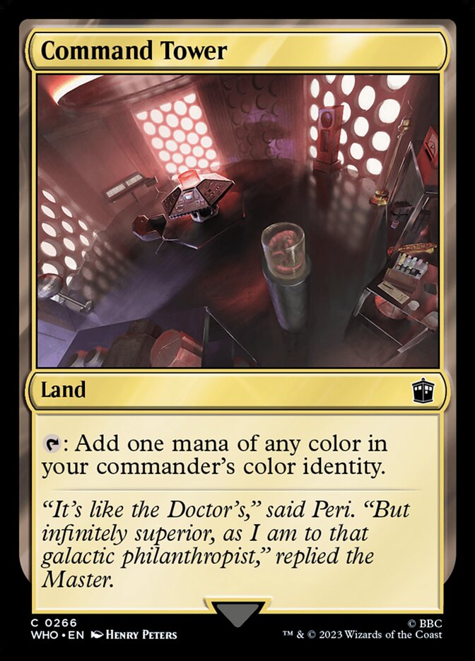 Command Tower (266) - Doctor Who (WHO)