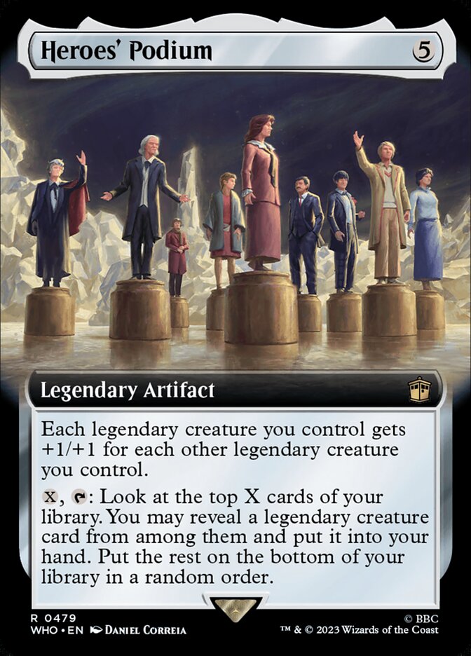Heroes' Podium (479) - Doctor Who (WHO)