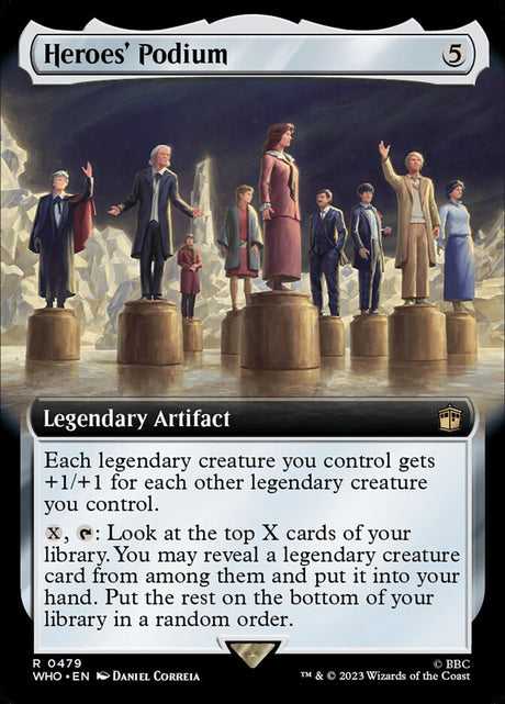 Heroes' Podium (479) - Doctor Who (WHO)