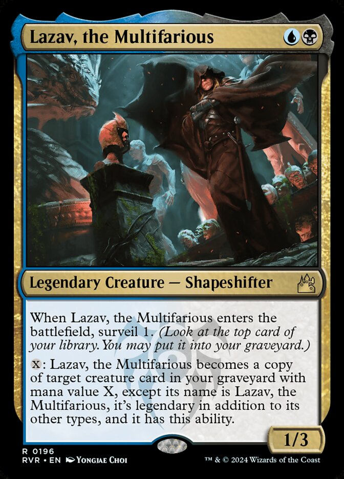 Lazav, the Multifarious (196) - Ravnica Remastered (RVR)