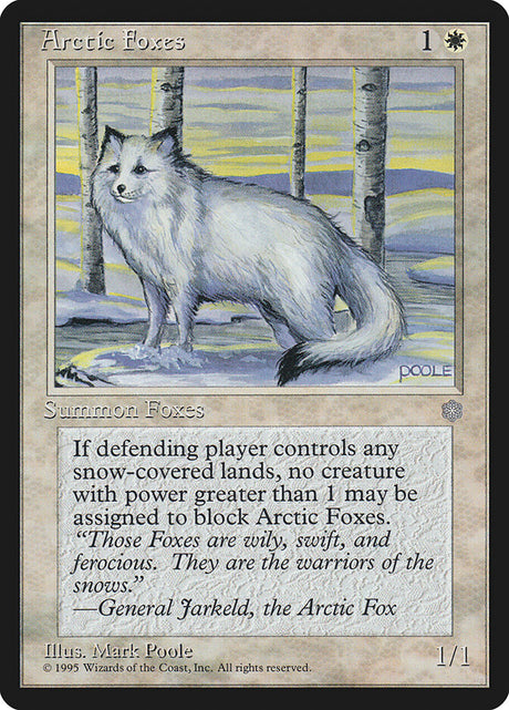 Arctic Foxes (2) - Ice Age (ICE)