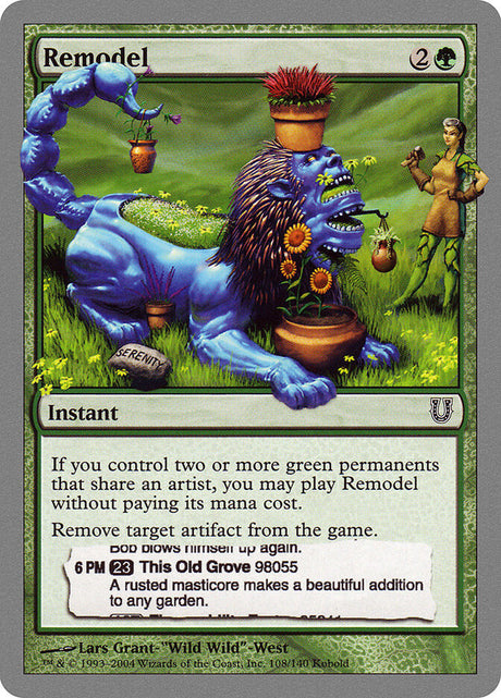 Remodel (108) - Unhinged (UNH)