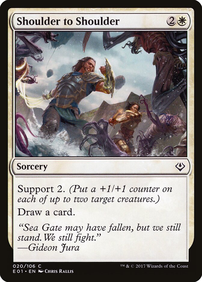 Shoulder to Shoulder (20) - Archenemy: Nicol Bolas (E01)