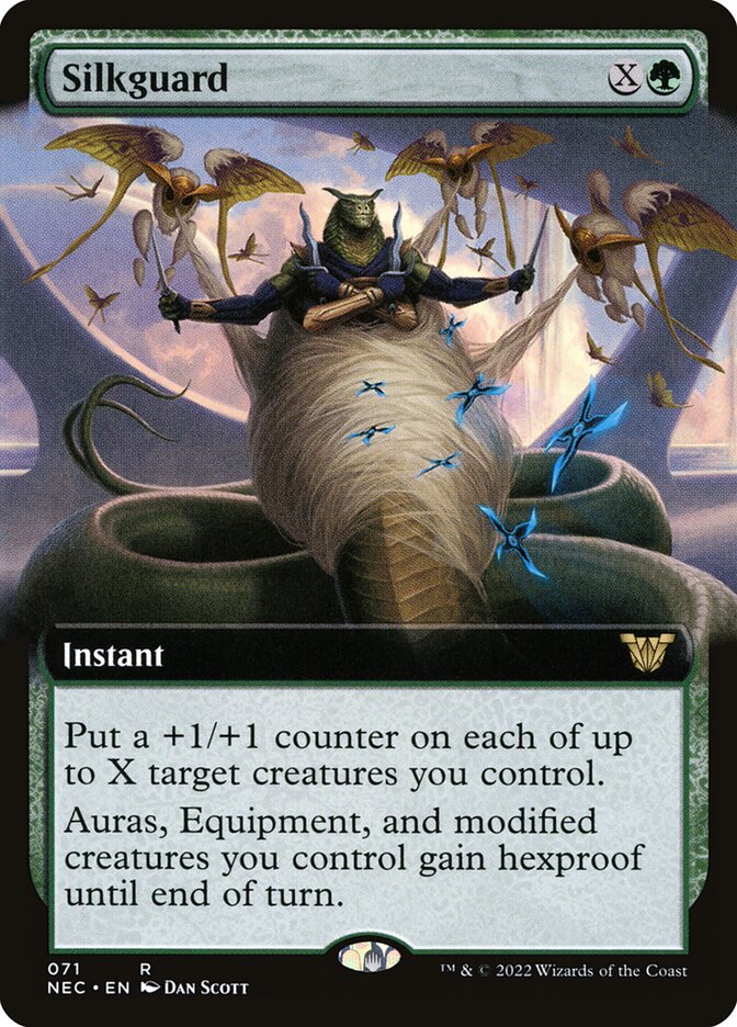 Silkguard (71) - Neon Dynasty Commander (NEC)