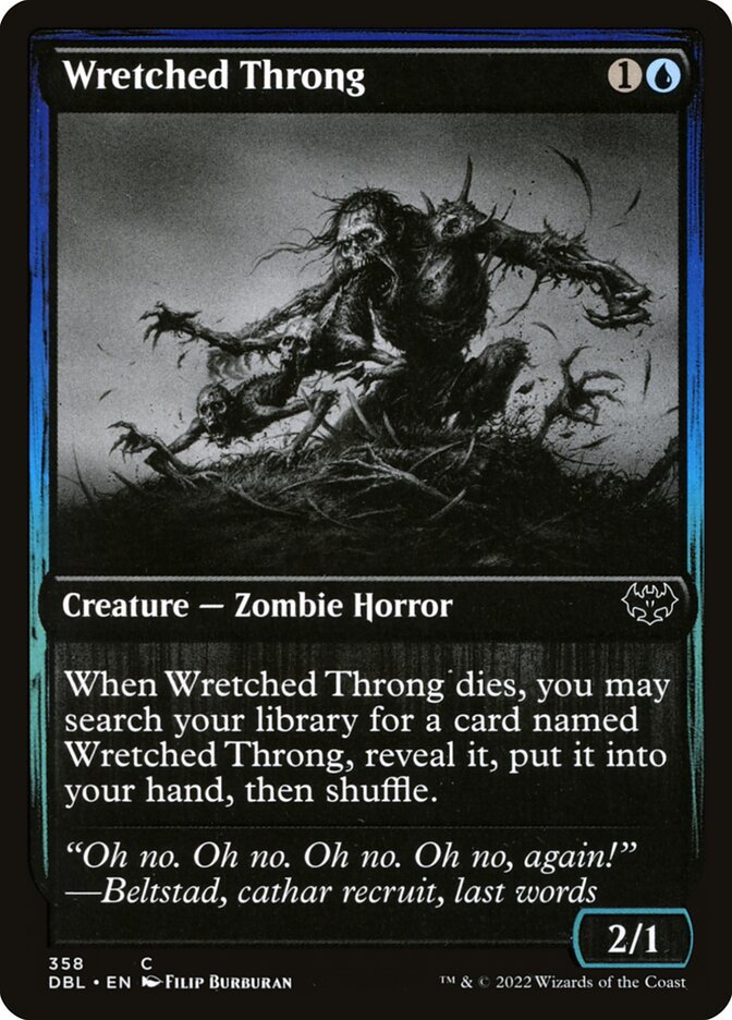 Wretched Throng - [Foil] Innistrad: Double Feature (DBL)