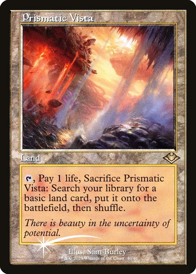 Prismatic Vista (40) - Modern Horizons 1 Timeshifts (H1R)