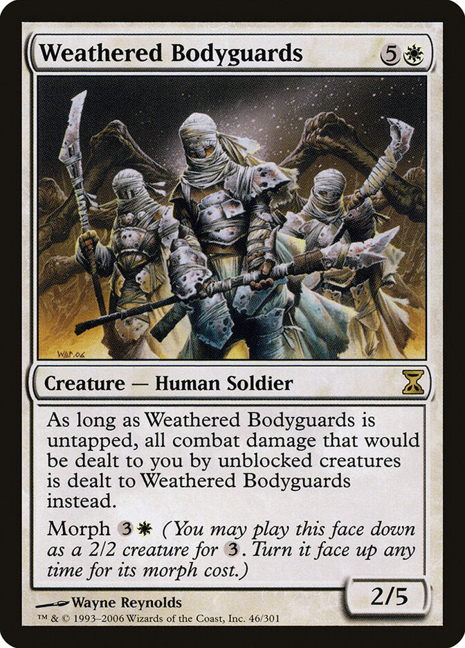 Weathered Bodyguards (46) - Time Spiral (TSP)