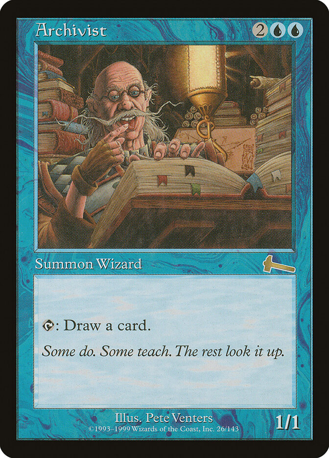 Archivist (26) - Urza's Legacy (ULG)