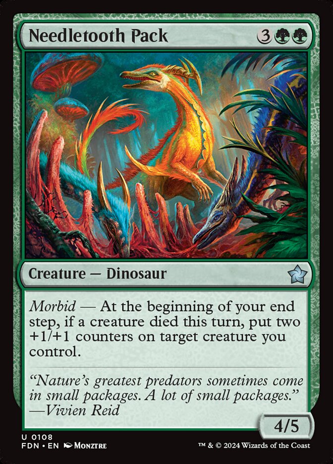 Needletooth Pack (108) - Foundations (FDN)