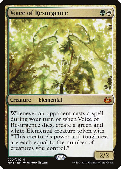 Voice of Resurgence (200) - Modern Masters 2017 (MM3)