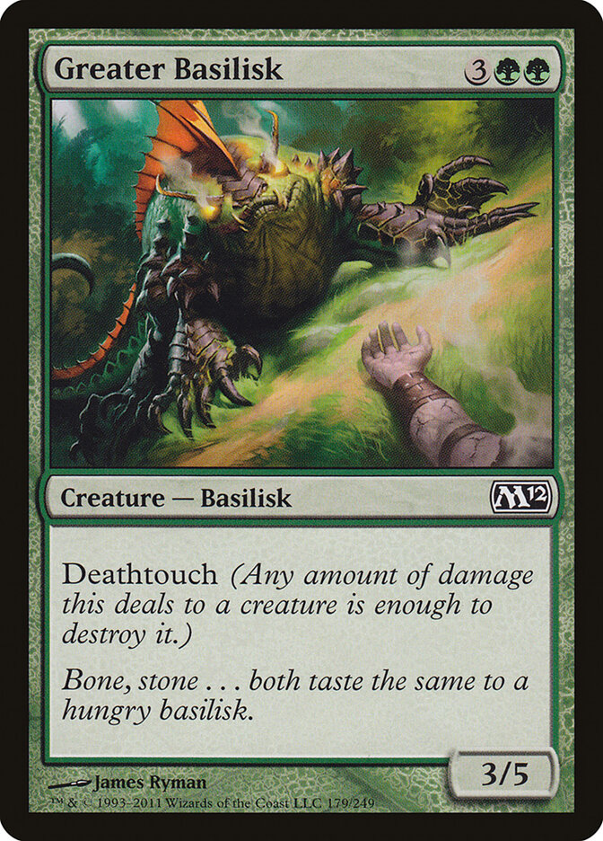 Greater Basilisk (179) - Magic 2012 (M12)