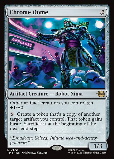 Chrome Dome (172) - Teenage Mutant Ninja Turtles (TMT)