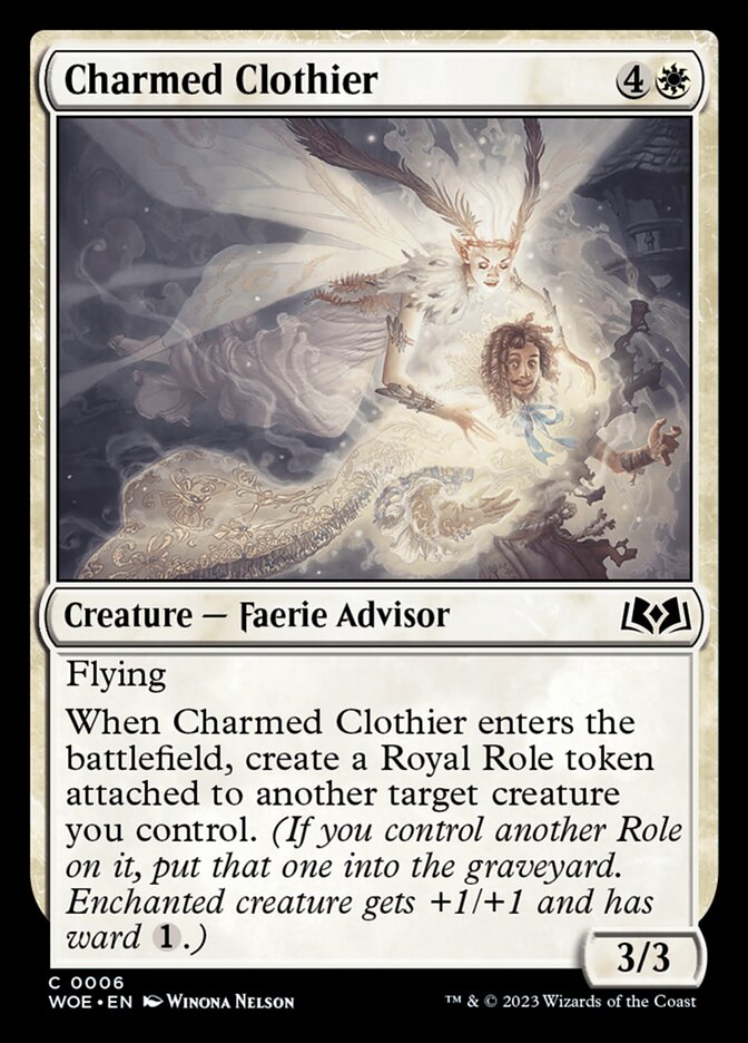 Charmed Clothier (6) - Wilds of Eldraine (WOE)