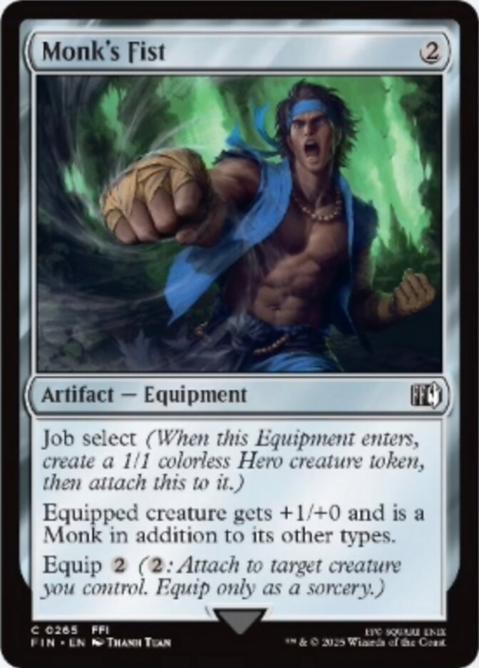 Monk's Fist (265) - [Foil] Final Fantasy (FIN)
