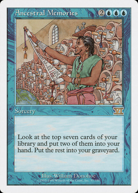 Ancestral Memories (57) - Classic Sixth Edition (6ED)