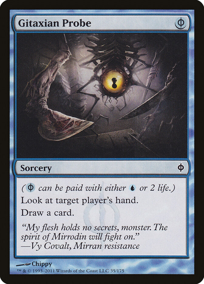 Gitaxian Probe (35) - New Phyrexia (NPH)