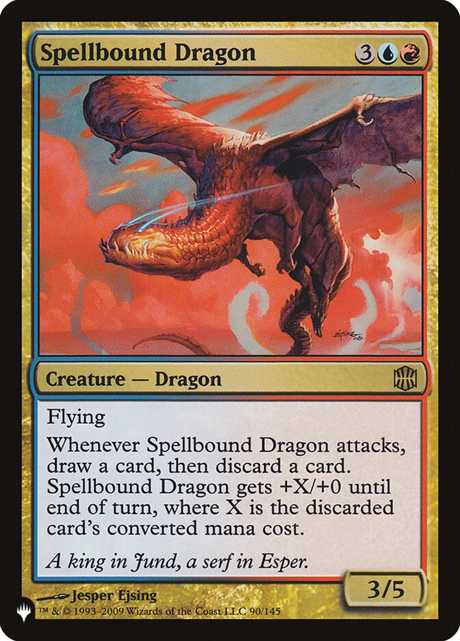 Spellbound Dragon (ARB-90) - The List (PLST)