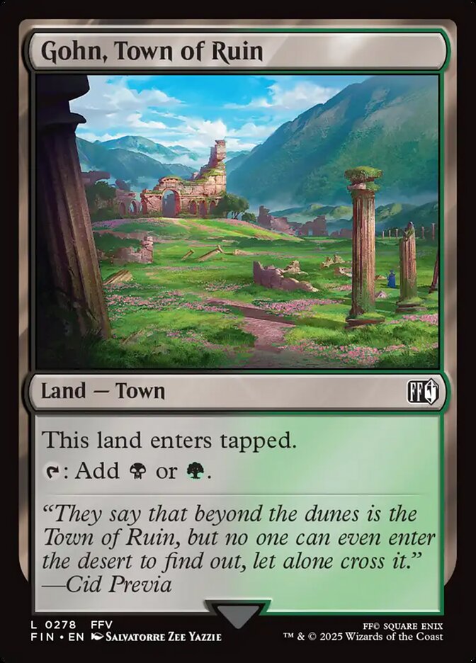 Gohn, Town of Ruin (278) - [Foil] Final Fantasy (FIN)