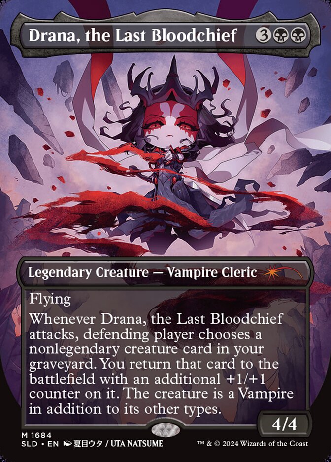 Drana, the Last Bloodchief (1684) - Secret Lair Drop (SLD)