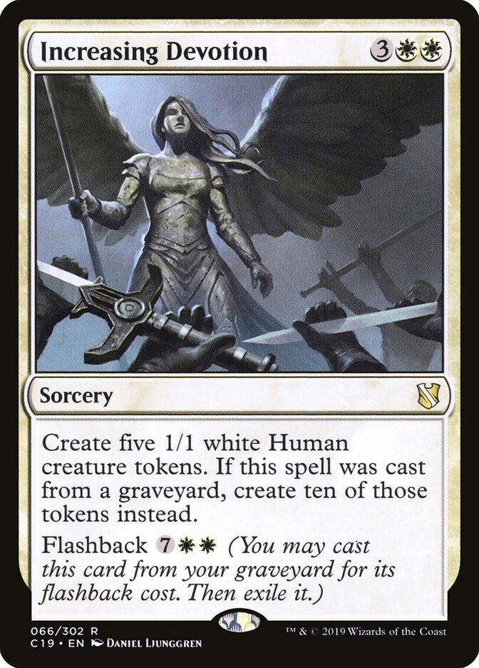 Increasing Devotion (66) - Commander 2019 (C19)
