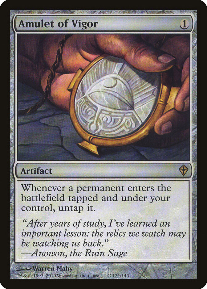 Amulet of Vigor (121) - Worldwake (WWK)