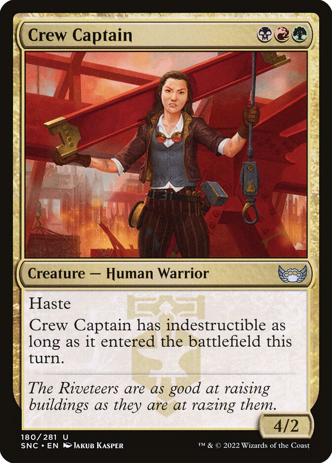 Crew Captain (180) - Streets of New Capenna (SNC)