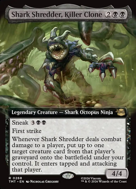 Shark Shredder, Killer Clone (268) - Teenage Mutant Ninja Turtles (TMT)