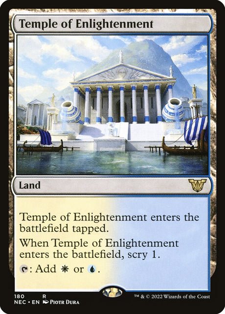Temple of Enlightenment (180) - Neon Dynasty Commander (NEC)