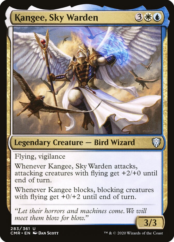 Kangee, Sky Warden (283) - Commander Legends (CMR)