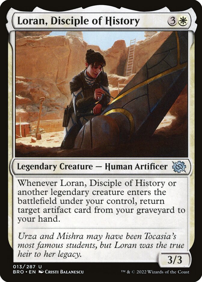 Loran, Disciple of History (13) - The Brothers' War (BRO)