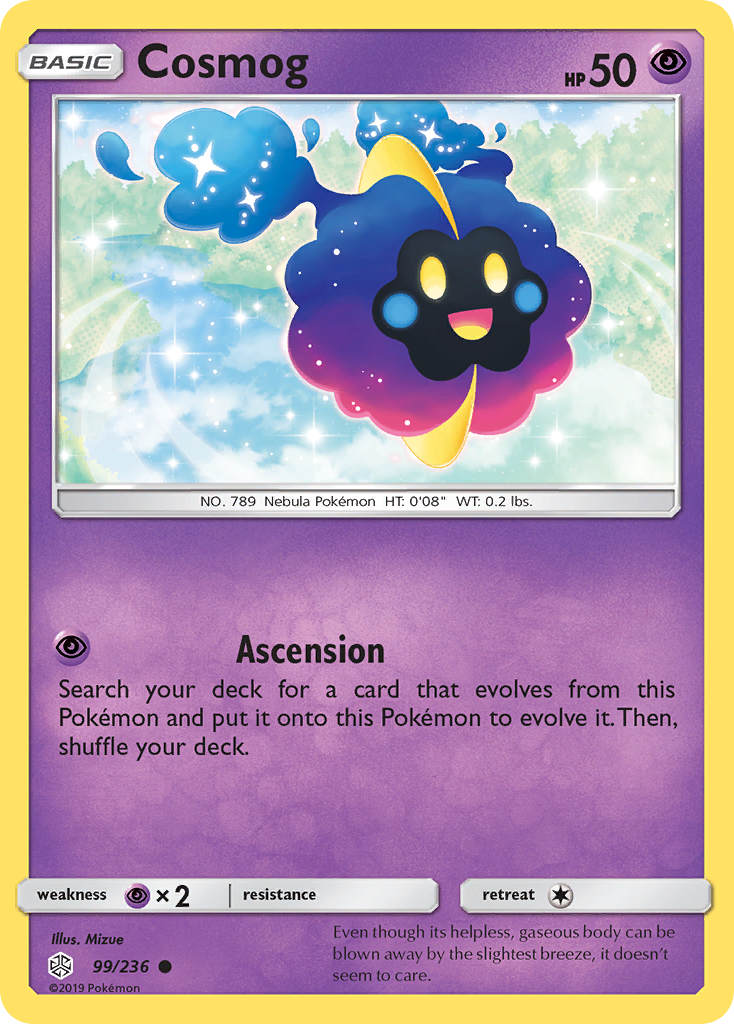 Cosmog (99/236) - [Reverse Holo] Cosmic Eclipse (CEC)