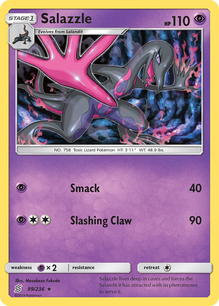 Salazzle (99/236) - [Reverse Holo] Unified Minds (UNM)