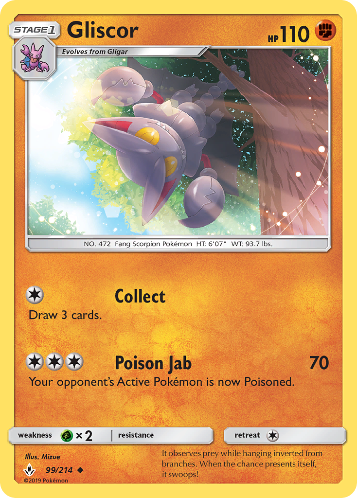 Gliscor (99/214) - Unbroken Bonds (UNB)